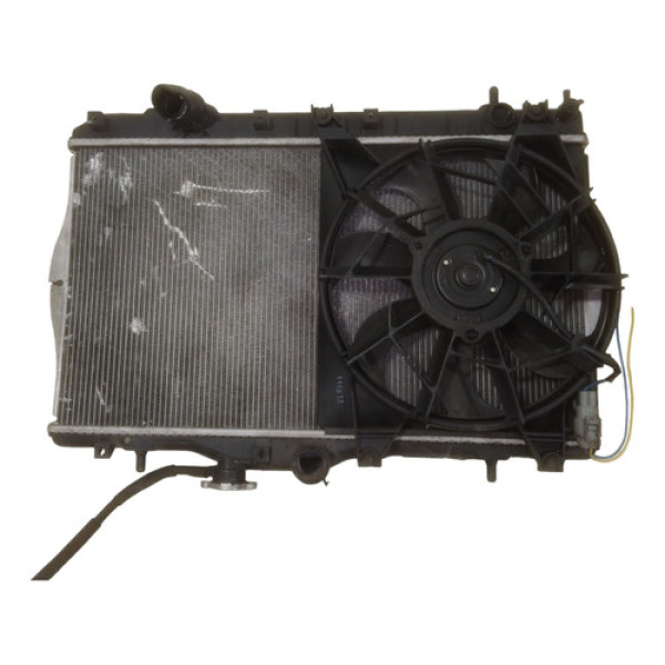 Radiador Água Manual C/ventoinha Motor Jac J3 1.5 2011-2017