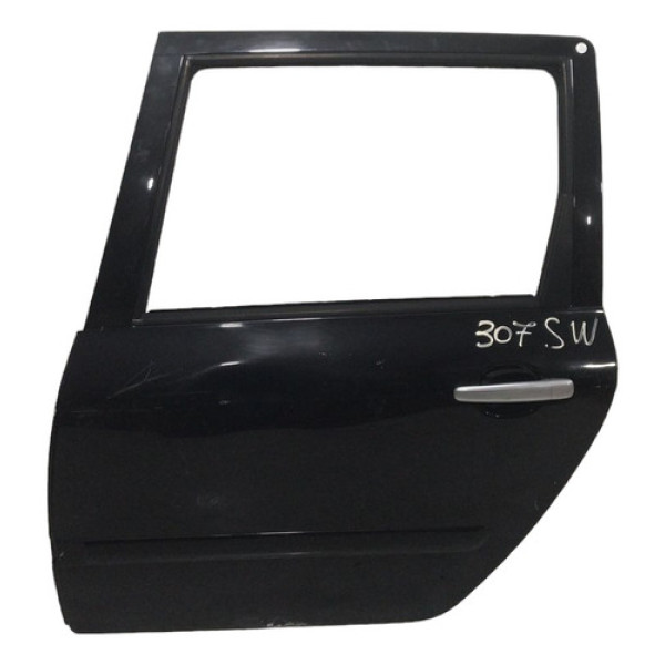 Porta Traseira Esquerda Peugeot 307 Sw 2007 2008 A 2012