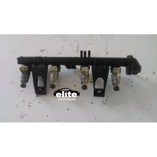 Flauta Bicos Injetores Clio Logan Sandero 1.0 16v 2012 A 17