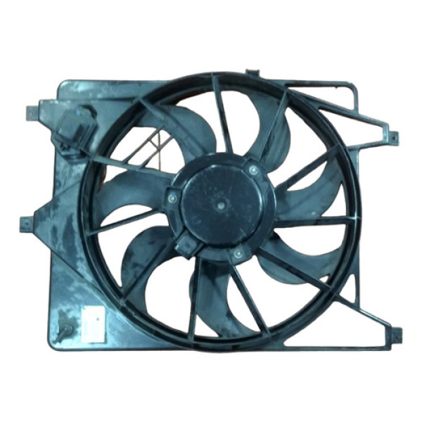 Defletor Com Ventoinha Motor C/ar  Sandero Clio 2007 A 2013