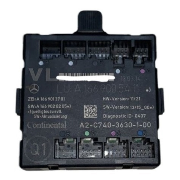 Módulo Porta Dianteira Esquerda Mercedes A200 2013 A 2018