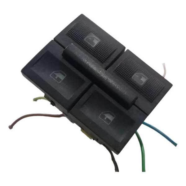 Botão Vidro Tras Com Bloqueio Gol G3 Parati 2000 2005 2010