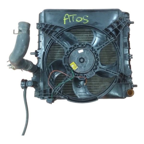 Radiador Água Manual C/ventoinha Hyundai Atos 1.0 1998-2000