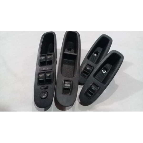 Kit Botão Comando Vidro Elétrico Motorista Punto 2007 A 2012