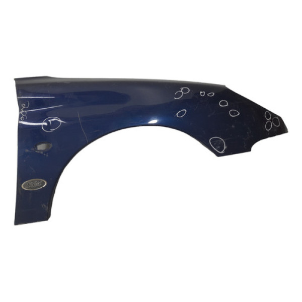 Paralama  Direito Peugeot 206 1999 2000 2001 2002 A 2009