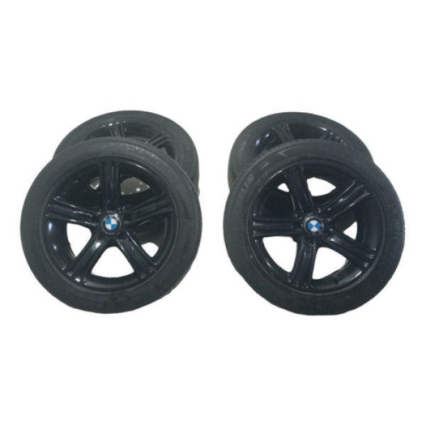 Jogo De Rodas Com Pneus Bmw 320i 215/55 Aro17 2013 A 2015 