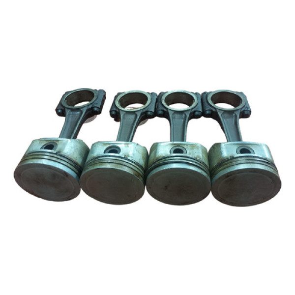 Jogo Pistão Biela Peugeot 206 1.6 16v 2001 A 2005