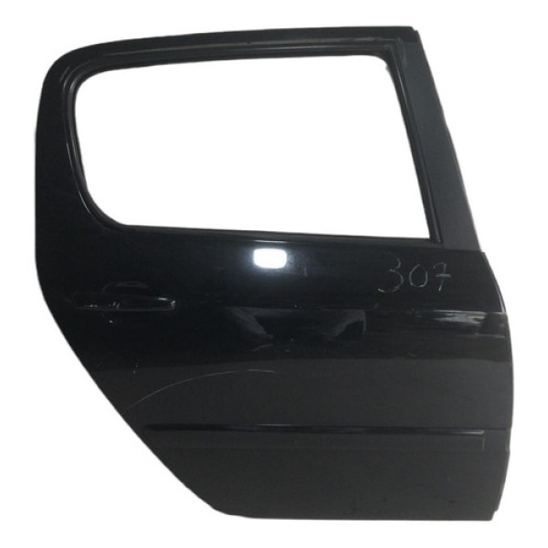 Porta Peugeot 307 Traseira Direita 2002 2003 2004 A 2012