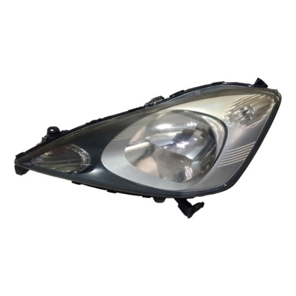 Farol Lado Esquerdo C/detalhe Honda New Fit 2009 A 2014 @