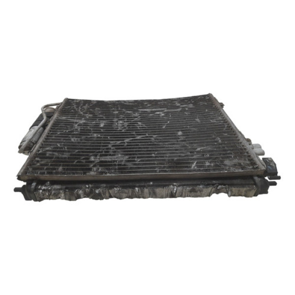 Radiador Água Manual C/condensador Sandero Logan 2007 A 2013